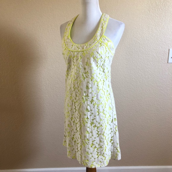 New Trina Turk Lace Mini Casual Sleeveless Halter Dress Size S - Picture 4 of 6